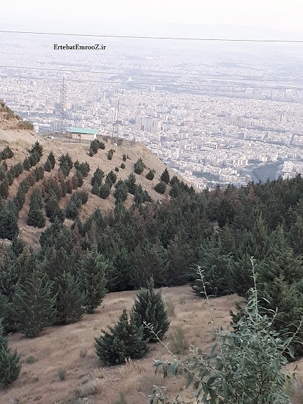 عکس روز- آسمان تهران در روزهای پایانی سال