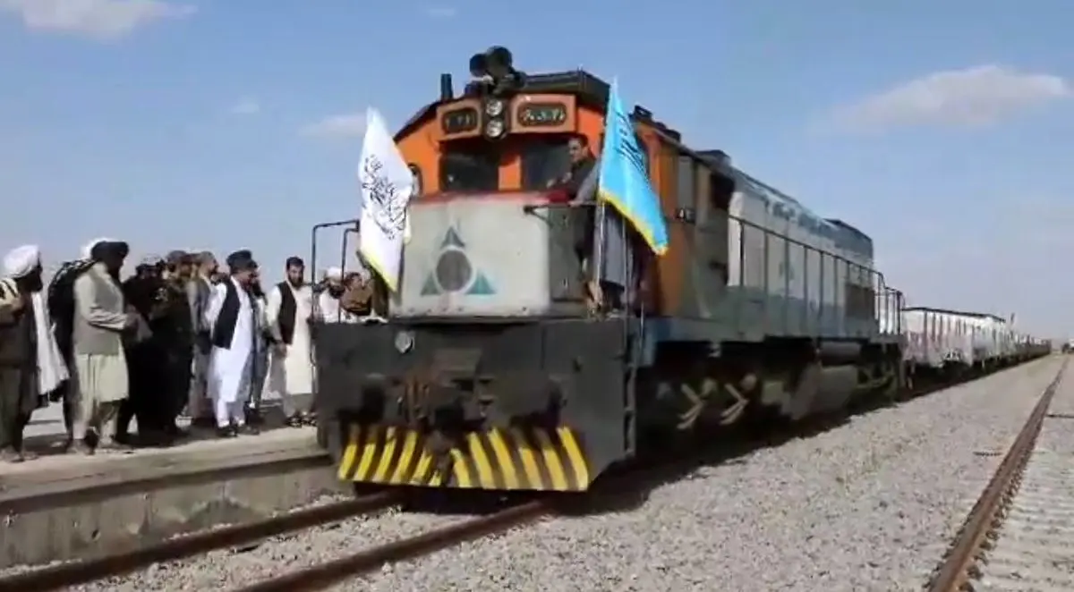 توقف اولین قطار ترانزیتی افغانستان- ترکیه در ایران
